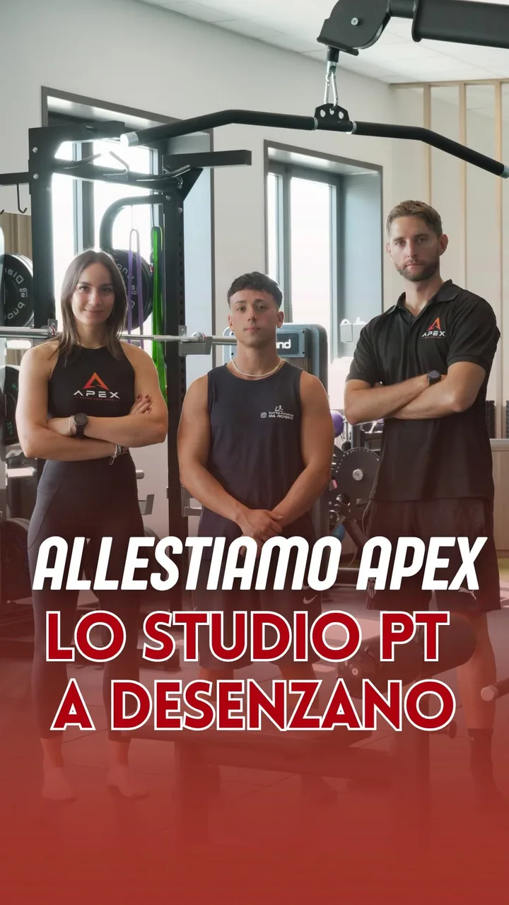 Allestiamo Apex, lo studio PT a Desenzano