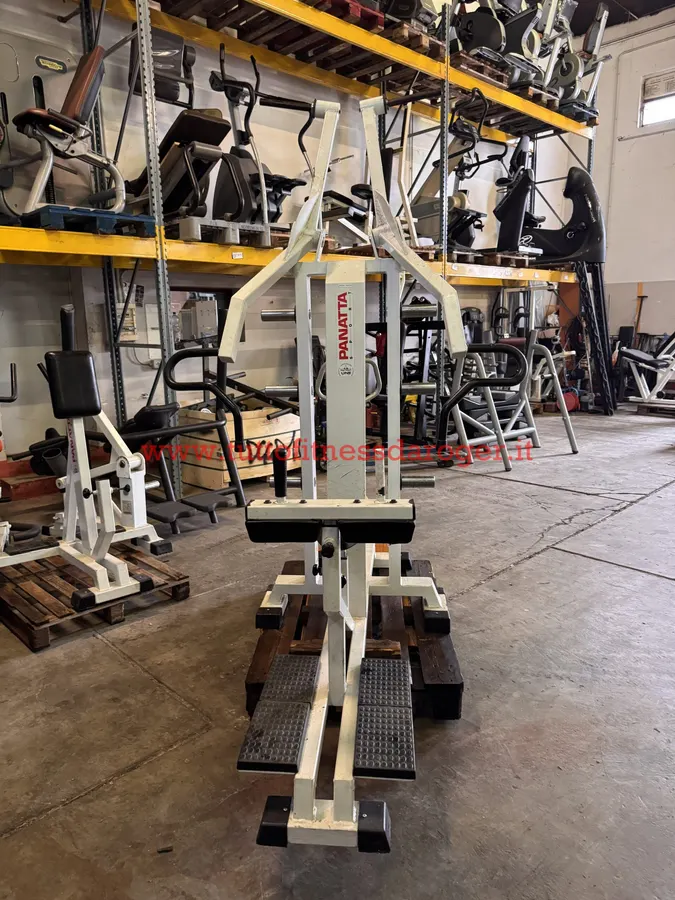 lat/pulldown panatta free weight
