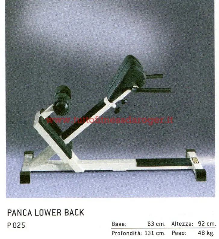 Panca lower back linea lux Panca lower back linea lux