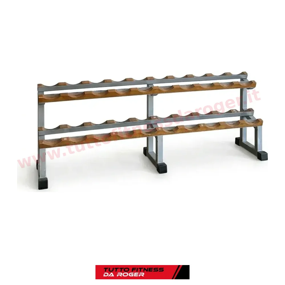 Rastrelliera porta manubri TechnoGym Linea Lux