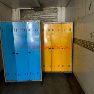 armadietti di ferro a 3 ante