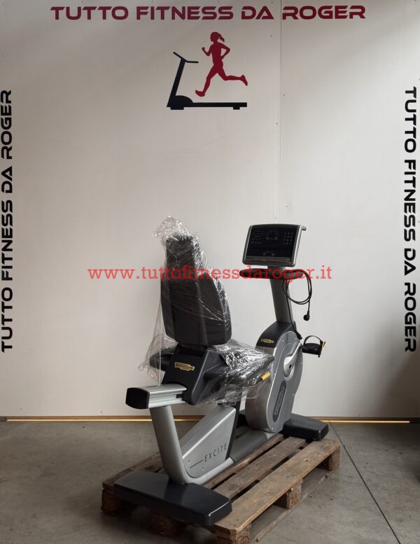 bike recline new excite 700 technogym