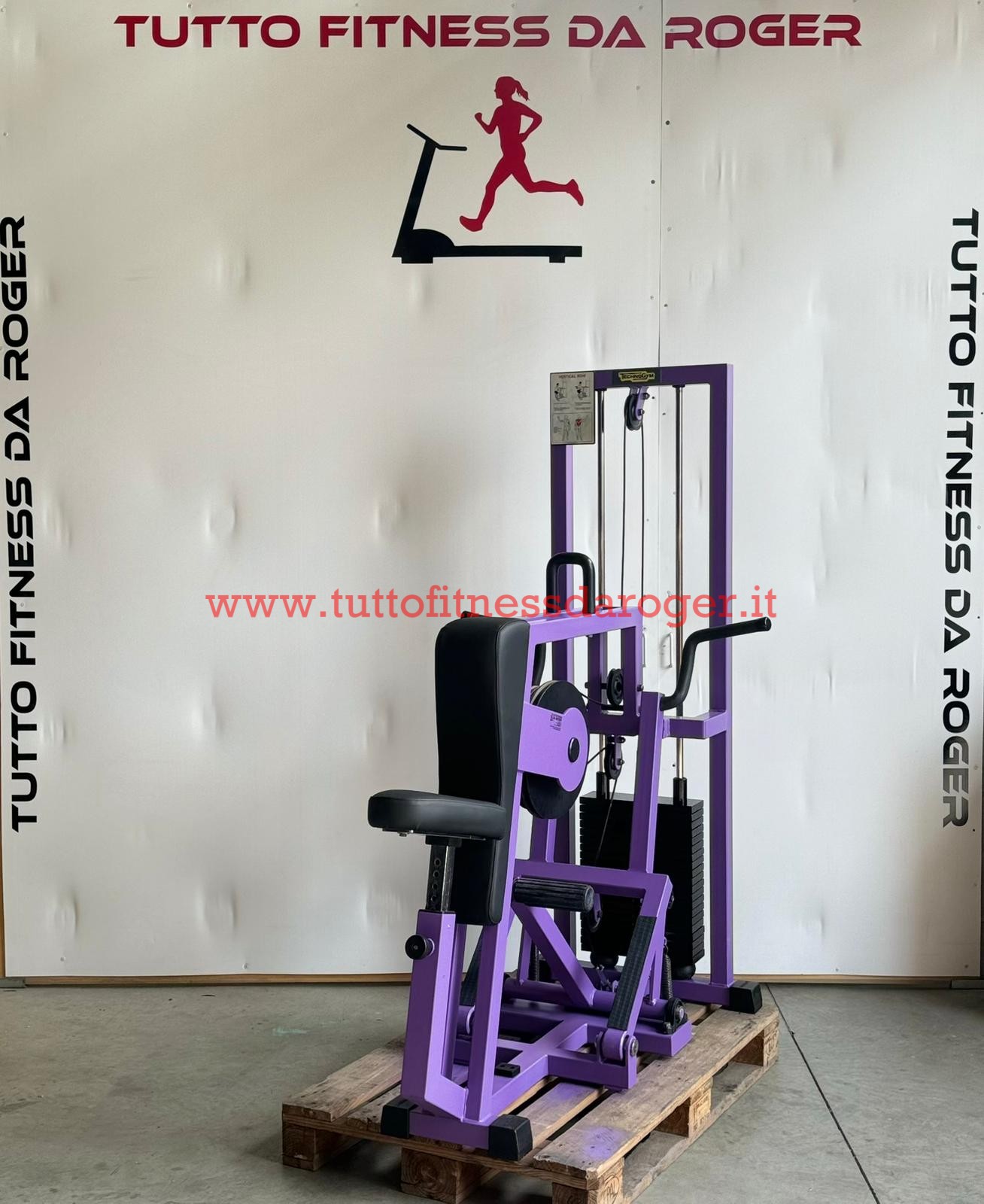 Vertical Row technogym