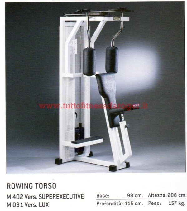 Rowing Torso technogym