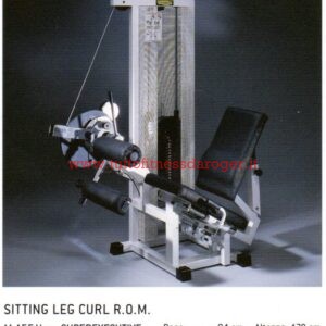 Sitting Leg Curl Rom technogym