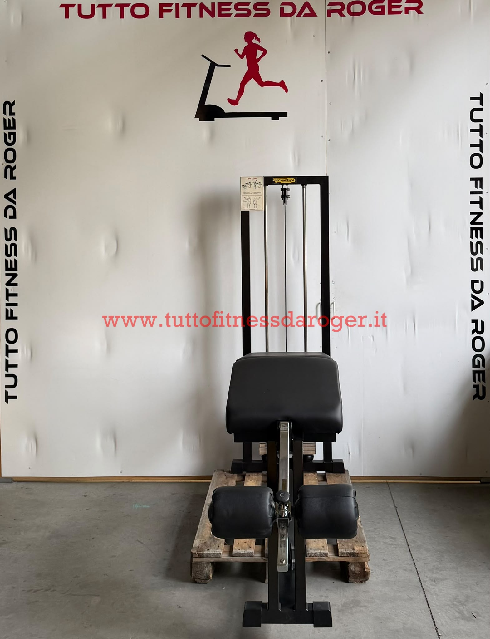 Leg curl sdraiata Technogym linea lux - immagine 2